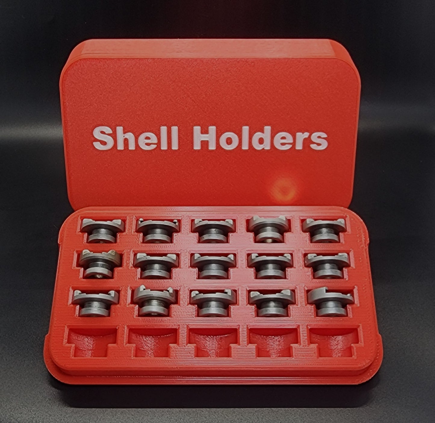 Shell Holder Universal Wall Mount Storage Case Fits RCBS, Lyman, Hornady, LEE, RCBS WMT