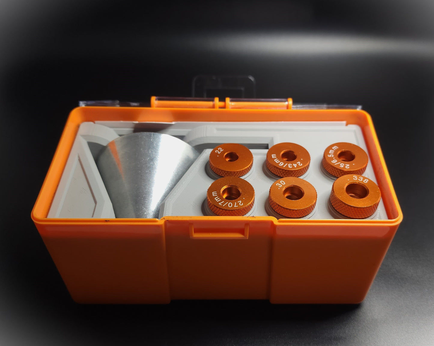 Lyman Brass Smith Pro Powder Funnel system case insert. Fits set 7752432