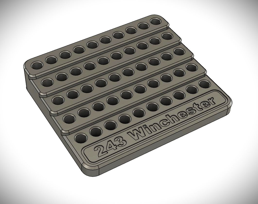 Bullet tray Reloading 243 Winchester Bleacher 491