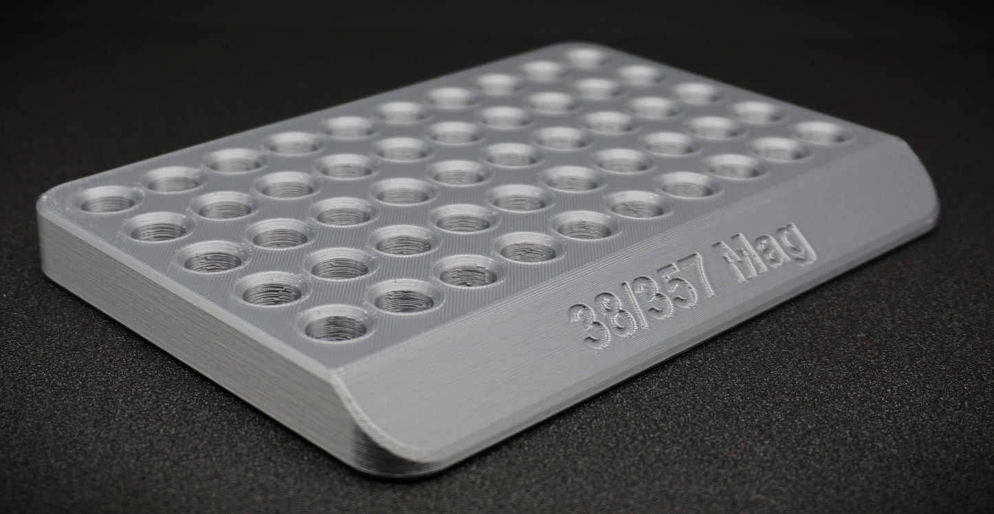 Bullet tray Reloading 38/357 .460