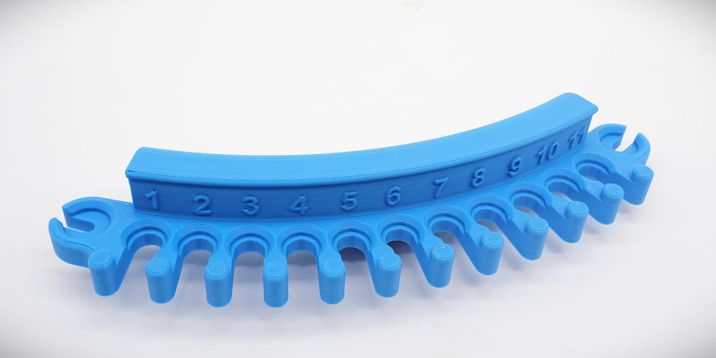 Dillon Primer Pickup Tube Holder 11 slot +2 Primer rod Follower slots XL750/650 Curved
