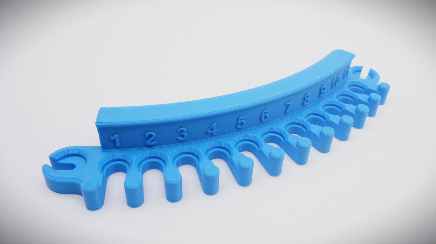 Dillon Primer Pickup Tube Holder 11 slot +2 Primer rod Follower slots XL750/650 Curved
