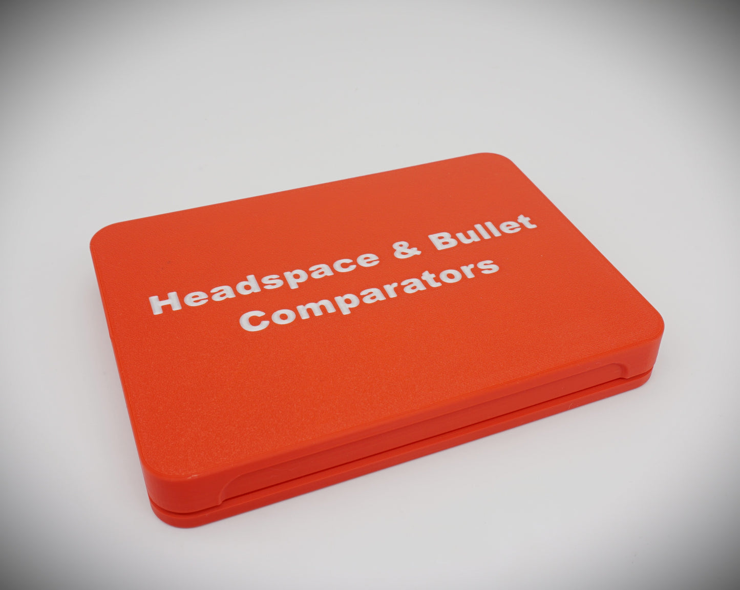 Hornady Bullet Headspace Comparator Anvil Storage Case Magnetic Lid Organizer LG