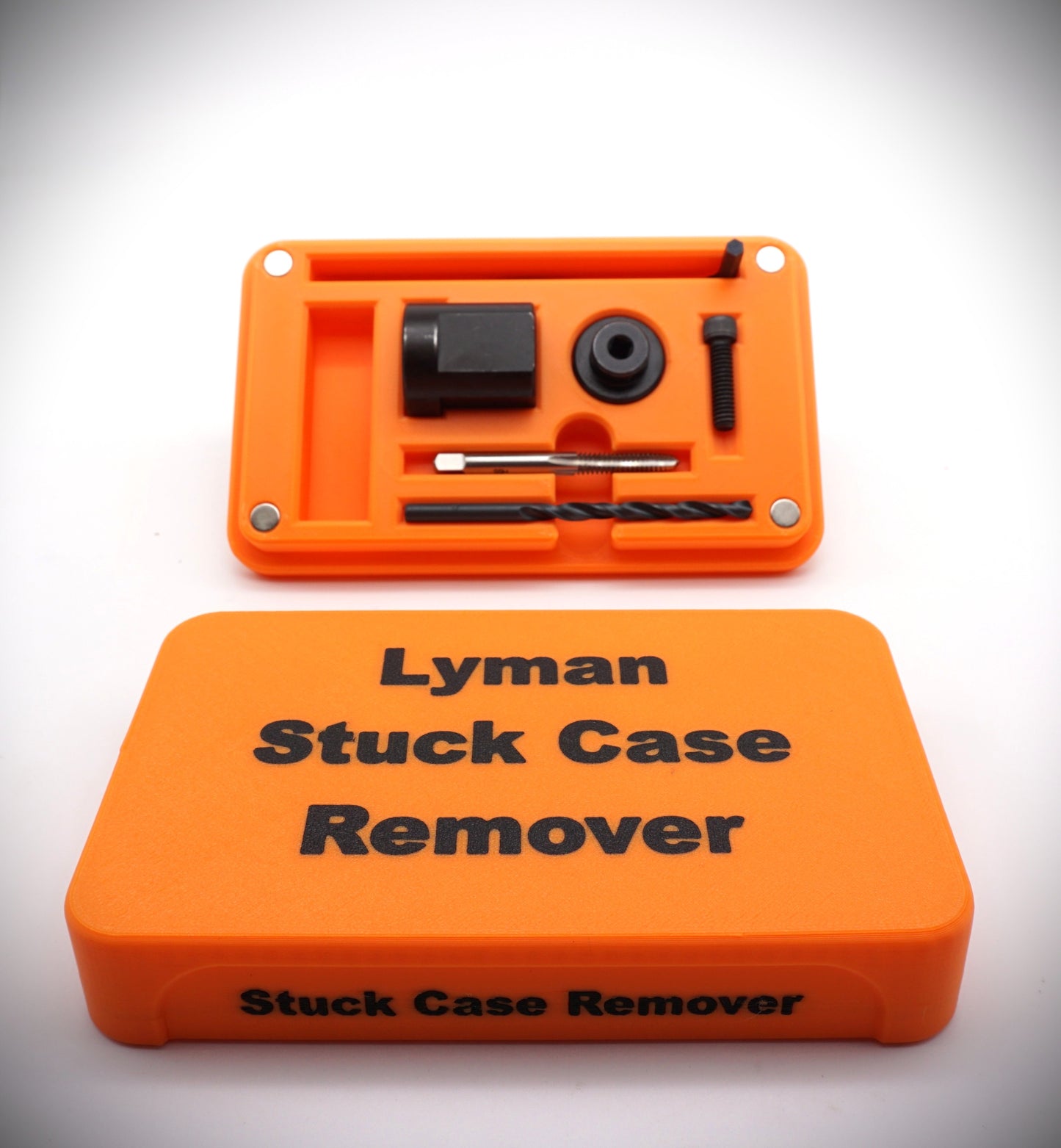 Lyman Stuck Case Remover Storage Case with Magnetic Lid