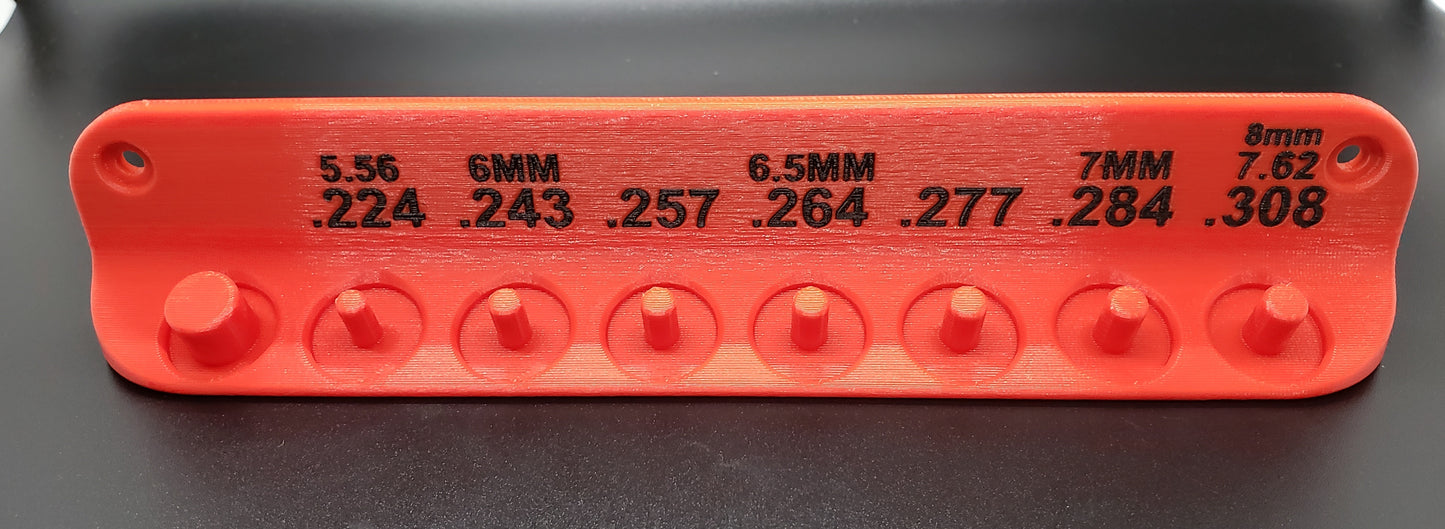 Hornady bullet Comparator Lock N Load 7pcs kit Wall Mount.