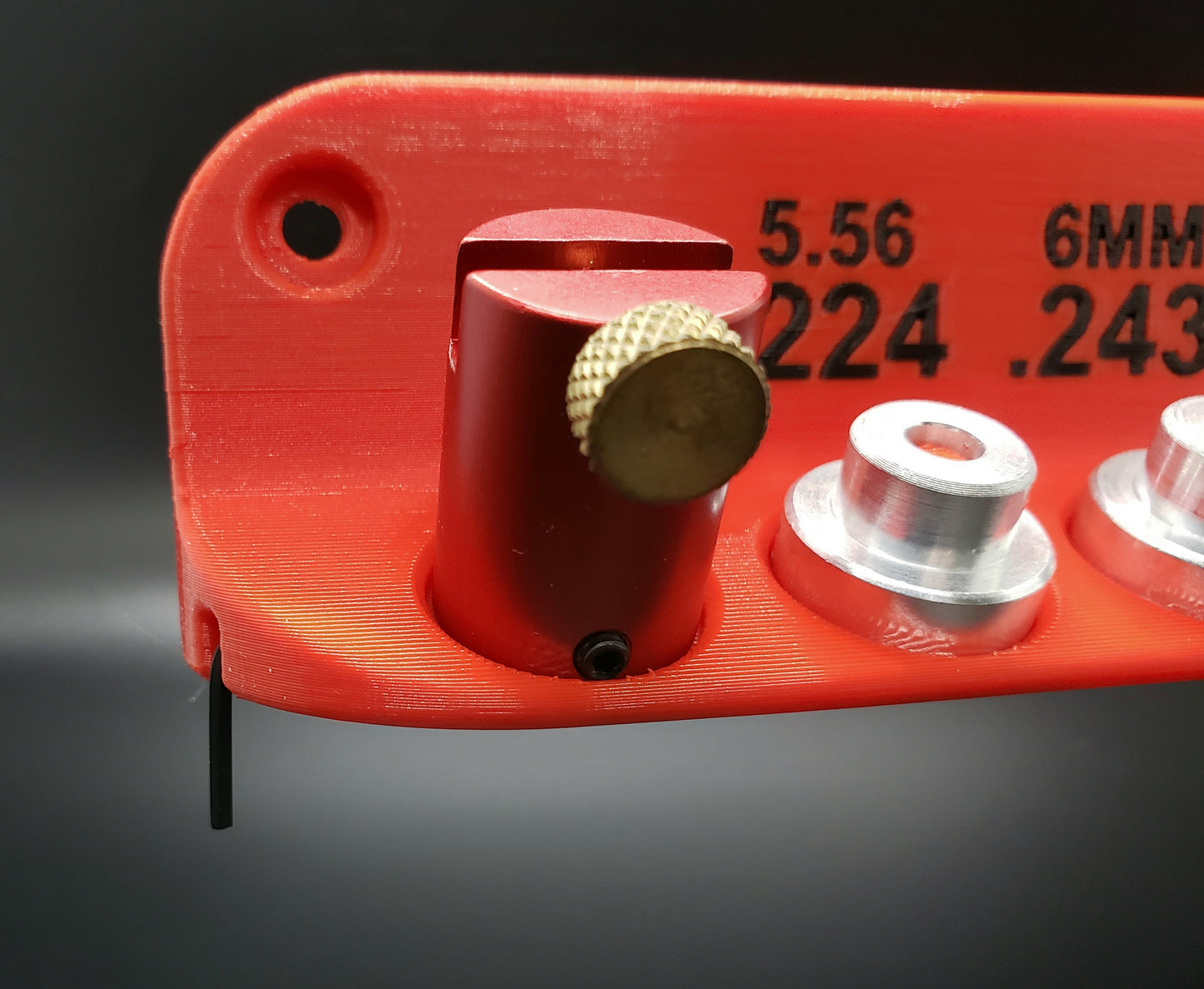 Hornady bullet Comparator Lock N Load 7pcs kit Wall Mount.
