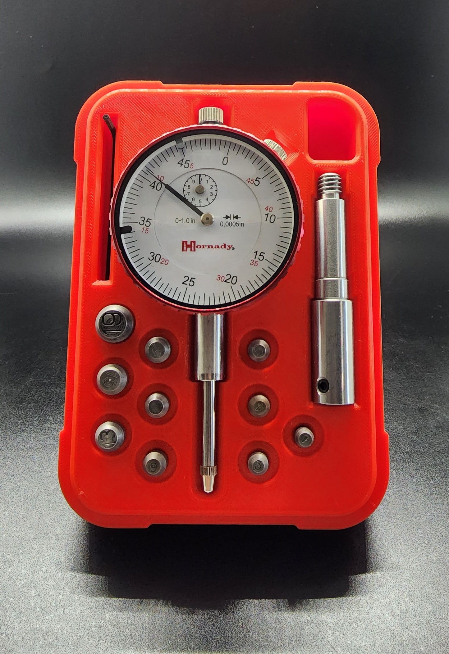 Hornady 041223 Neck Wall Thickness Gauge Kit Storage Case