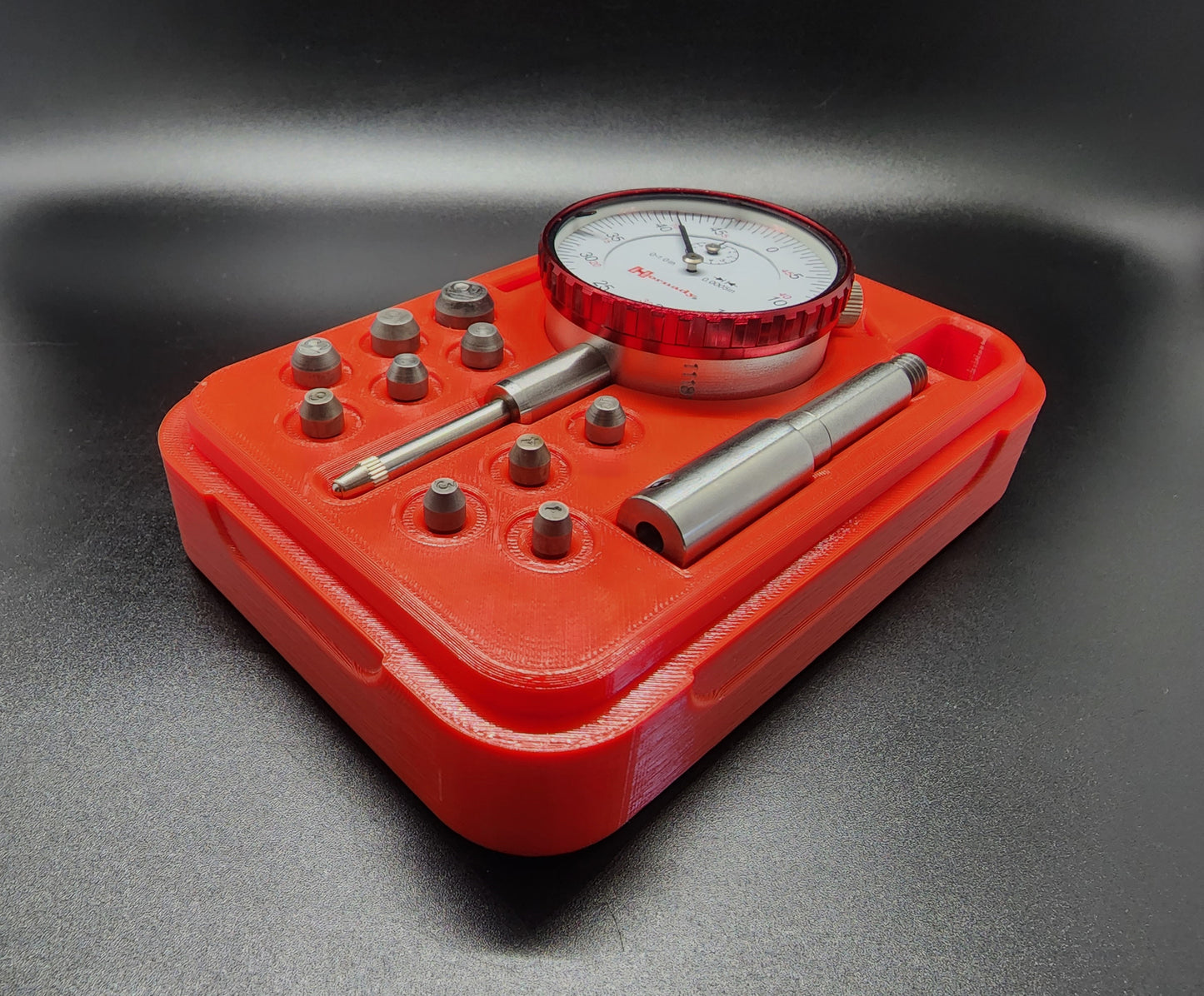 Hornady 041223 Neck Wall Thickness Gauge Kit Storage Case