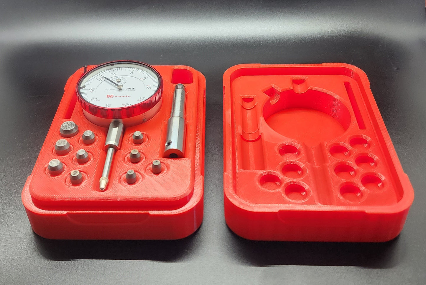 Hornady 041223 Neck Wall Thickness Gauge Kit Storage Case