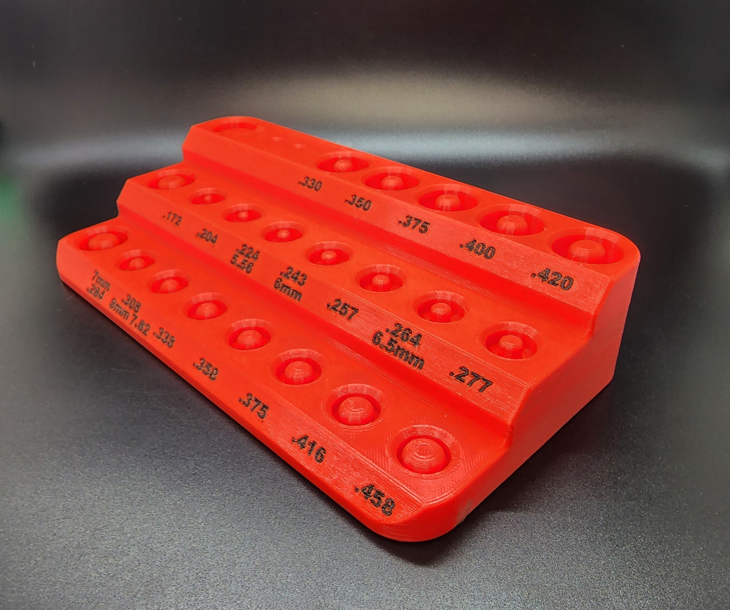 Hornady Bullet Headspace Comparator Anvil Storage Table Stand Organizer.