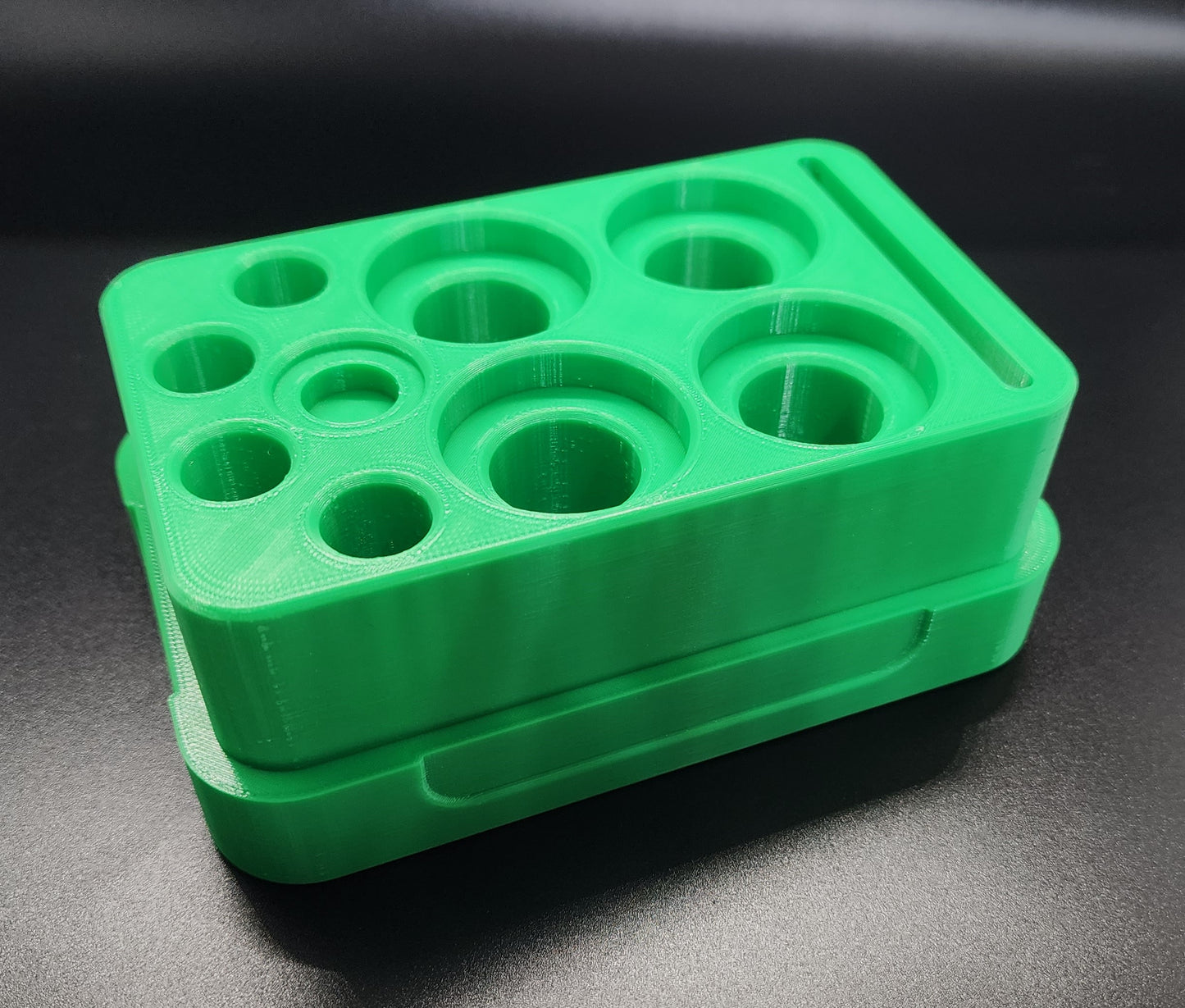 4 slot Reloading Die Storage Cases.