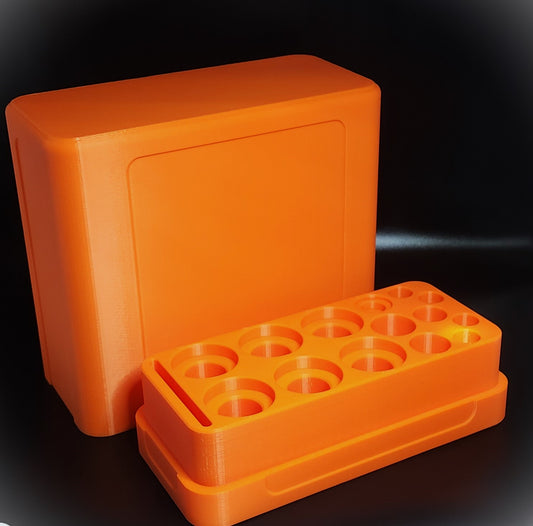 14 slot Reloading Die Storage Cases.