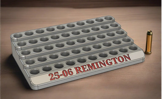 Bullet Tray Reloading  25-06 Remington  .491