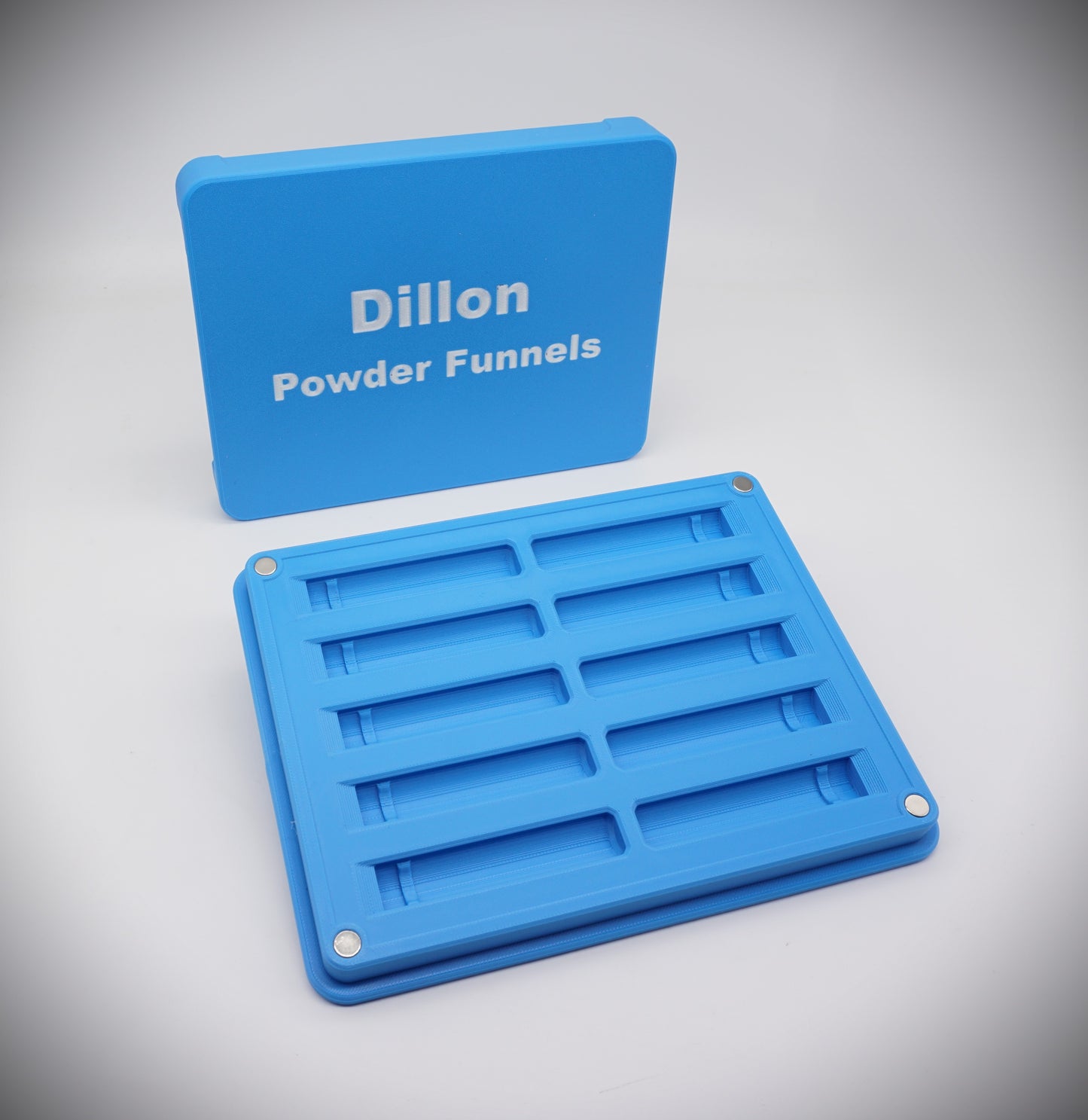 Dillon Precision Powder Funnel Storage Case with Magnetic Lid