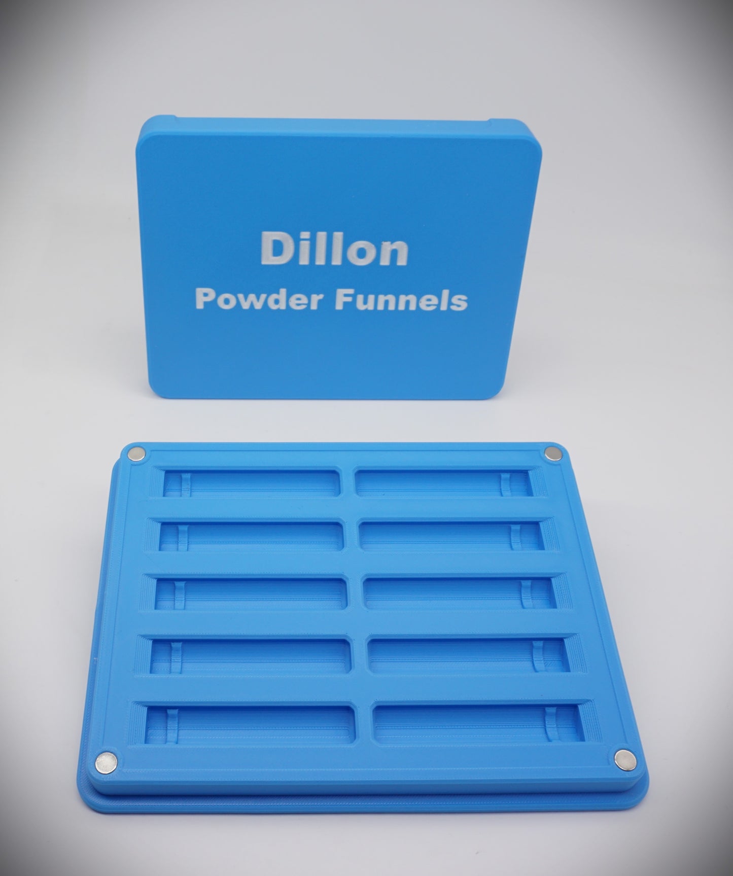 Dillon Precision Powder Funnel Storage Case with Magnetic Lid