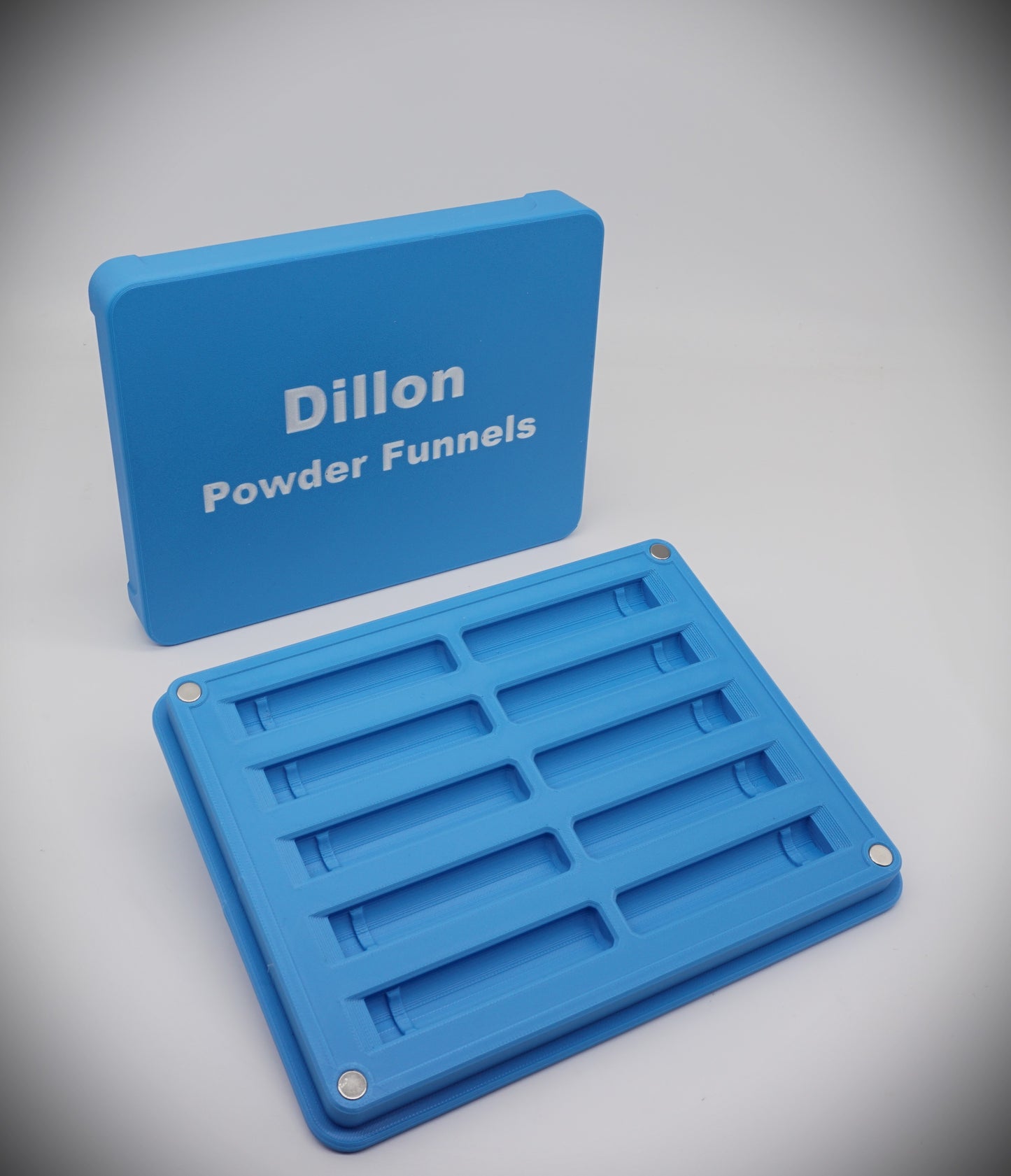 Dillon Precision Powder Funnel Storage Case with Magnetic Lid