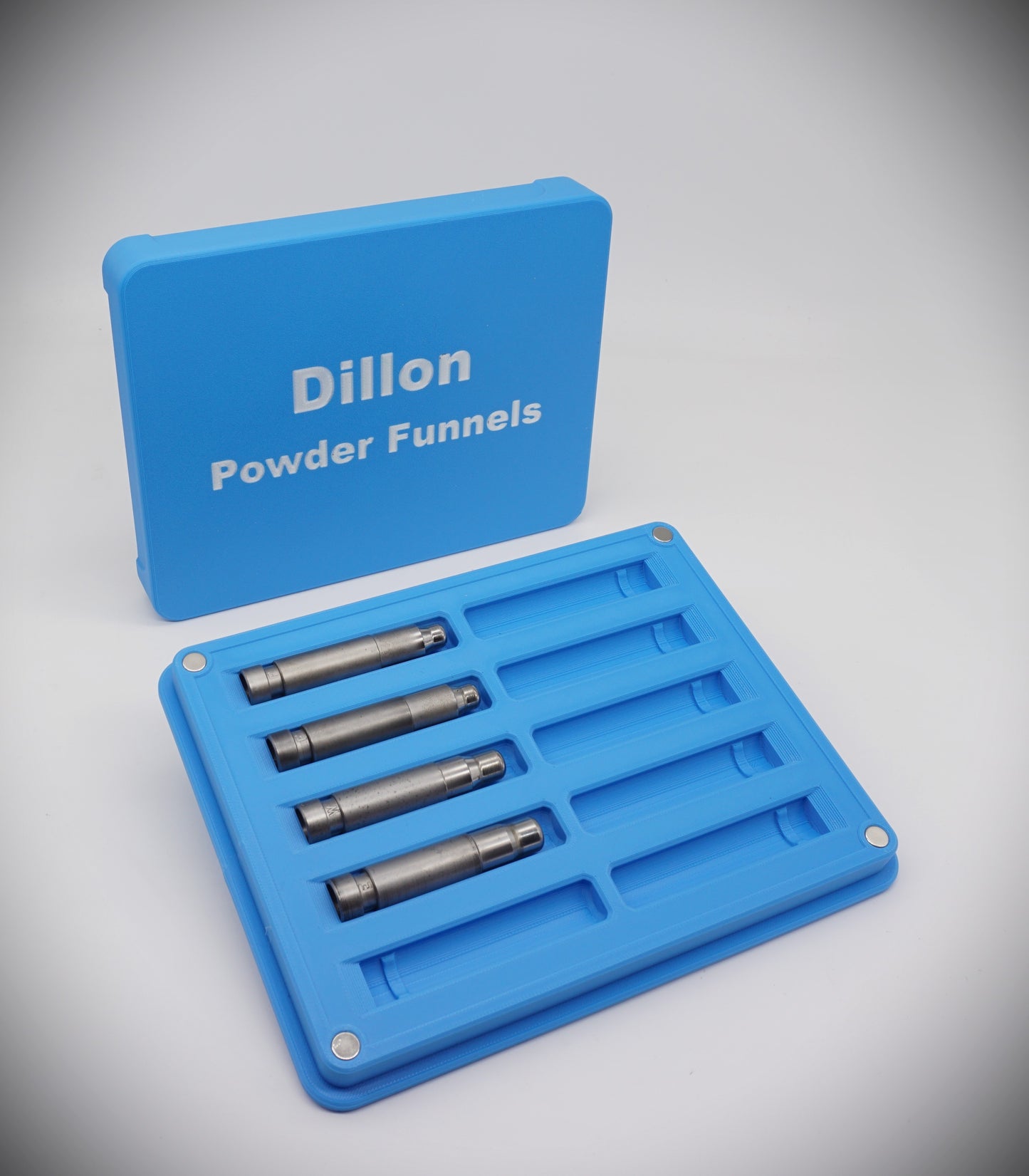 Dillon Precision Powder Funnel Storage Case with Magnetic Lid