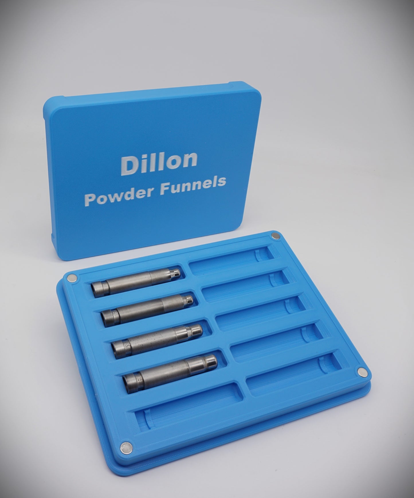 Dillon Precision Powder Funnel Storage Case with Magnetic Lid