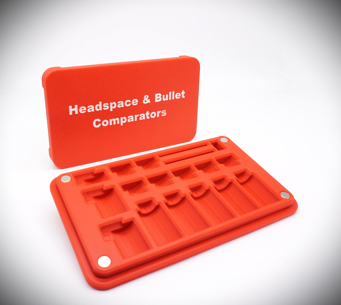 Hornady Bullet and Headspace Comparator Storage Case with Magnetic Lid