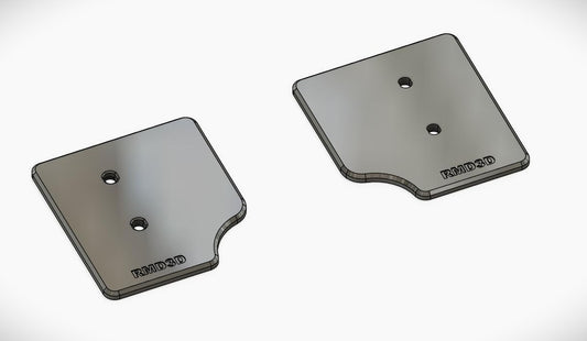 Hobie Pro Angler 14 Vantage ST Seat FRONT Plates 2024/2025 MR180/MR360