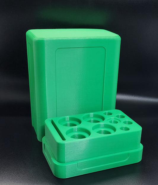 4 slot Reloading Die Storage Cases.